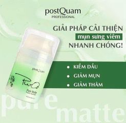 Kem dưỡng PostQuam Pure Matte (Q13) giảm viêm sưng, thâm cho da mụn nặng 50ml [hàng nhập khẩu]