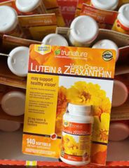 Viên uống Bổ Mắt TruNature Vision Complex Lutein & Zeaxanthin 140 viên - Bảo Vệ & Duy Trì Thị Lực Khỏe Mạnh - Cải Thiện Tầm Nhìn & Bảo Vệ Mắt Khỏi Ánh Sáng Xanh & Tia Cực Tím (UV) - S/P Chuẩn Mỹ