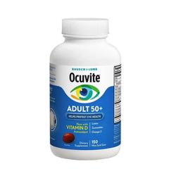 Viên uống Bổ Mắt Dành cho Người Trên 50 Tuổi - Bausch + Lomb Ocutive Adults 50+ 150 viên - Giải Pháp Tăng Cường & Bảo Vệ Sức Khỏe Thị Lực cho Người Cao Tuổi - S/P Chuẩn Mỹ