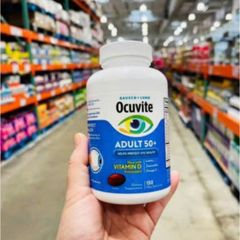 Viên uống Bổ Mắt Dành cho Người Trên 50 Tuổi - Bausch + Lomb Ocutive Adults 50+ 150 viên - Giải Pháp Tăng Cường & Bảo Vệ Sức Khỏe Thị Lực cho Người Cao Tuổi - S/P Chuẩn Mỹ