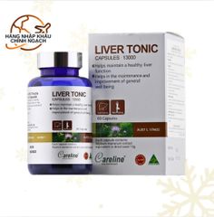 [Nhập khẩu] Viên uống  cải thiện chức năng gan - Careline Liver Tonic Capsules 13000 (60 viên)