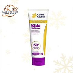 Kem chống nắng trẻ em Cancer Council Kids SPF 50+/PA ++++ (110ml)