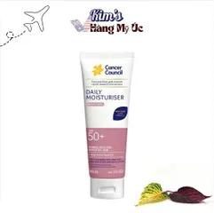 Kem chống nắng Cancer Council Daily Moisturiser SPF 50+ (75ml)