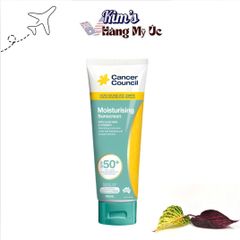 Sản phẩm chống nắng Cancer Council Moisturising Sunscreen SPF 50+ (110ml)