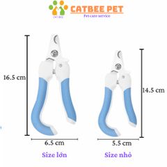 Bộ kéo cắt móng cao cấp kèm dũa giành cho chó mèo chính hãng
