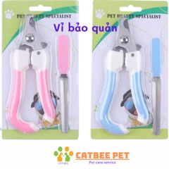 Bộ kéo cắt móng cao cấp kèm dũa giành cho chó mèo chính hãng