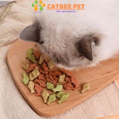 [250g,500g,1000g] Bánh Cá Catnip cho mèo giúp tiêu búi lông,sạch răng miệng,hỗ trợ tiêu hoá,giảm căng thẳng