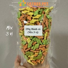 [250g,500g,1000g] Bánh Cá Catnip cho mèo giúp tiêu búi lông,sạch răng miệng,hỗ trợ tiêu hoá,giảm căng thẳng