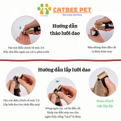 Tông đơ cắt tỉa lông cho thú cưng không ồn USB giúp tạo kiểu chuyên nghiệp ngay tại nhà