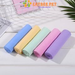 Khăn tắm chó mèo Clean Cham siêu thấm hút - Khăn lau đa năng, siêu thấm đa công dụng