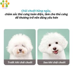 LƯỢC CHẢI VE RẬN LƯỠI INOX CHO CHÓ MÈO - Lược Chải Ve Rận Bọ Chét , gỡ rối lông cho chó mèo