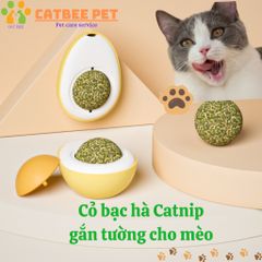 Ống cỏ mèo bạc hà Catnip - cỏ phê mèo, cỏ mèo thư giãn, giảm stress - huấn luyện mèo
