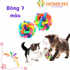 Đồ Chơi Cho Thú Cưng -Bónglồngchuột -Bóng 7màu -Bóng lật đật -Chuột lòxo -Bóngsáng -Cần câu trêu mèo