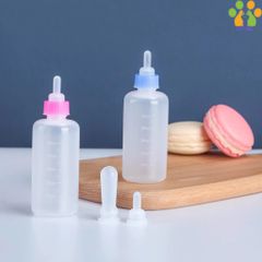 Bình ty , bình sữa dành cho chó mèo - Hỗ trợ chó mèo nhỏ uống sữa -Có đầu thay thế 60ml,150ml