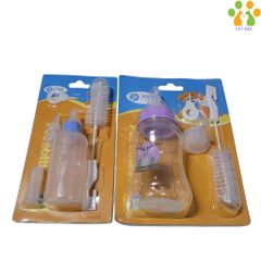 Bình ty , bình sữa dành cho chó mèo - Hỗ trợ chó mèo nhỏ uống sữa -Có đầu thay thế 60ml,150ml