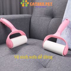 Cây lăn lông chó mèo - lăn lông mèo - Cây lăn bụi, làm sạch sofa, quần áo