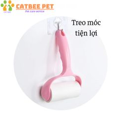 Cây lăn lông chó mèo - lăn lông mèo - Cây lăn bụi, làm sạch sofa, quần áo