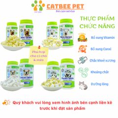 [Combo 30,50,100] Viên canxi cho chó mèo SPIRIT bổ sung vitamin giúp chắc khỏe xương mượt lông
