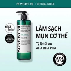 Sữa Tắm Some By Mi Làm Sạch Mụn Cơ Thể AHA-BHA-PHA 30 Days Miracle Acne Clear Body Cleanser 400g
