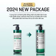 Sữa Tắm Some By Mi Làm Sạch Mụn Cơ Thể AHA-BHA-PHA 30 Days Miracle Acne Clear Body Cleanser 400g