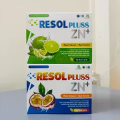 Bù nước và điện giải RESOL Zn+ Oresol bổ sung Kẽm