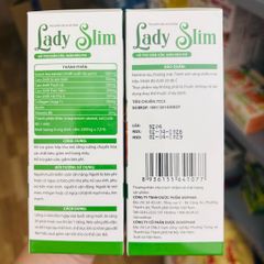 Viên giảm cân LADY SLIM hỗ trợ giảm mỡ CAO CẤP
