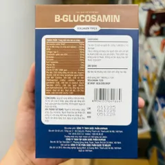 Dưỡng khớp giảm đau nhức ann toànn hiệu quả B-GLUCOSAMIN không chứa corticoid