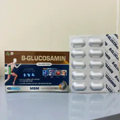 Dưỡng khớp giảm đau nhức ann toànn hiệu quả B-GLUCOSAMIN không chứa corticoid