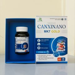 Canxi Nano MK7 - bổ sung Calci Kẽm DHA 30 viên