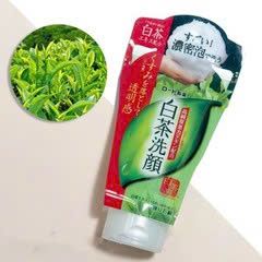 Sữa Rửa Mặt Trà Xanh Shirochasou Rohto 120g- Hàng Nhật nội địa