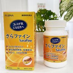 Giảm mỡ máu, xơ vữa động mạch SaraFine Fujina Japan 80 viên