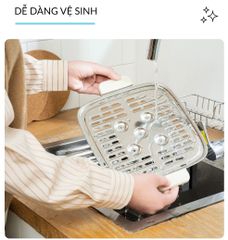 Nồi Hấp Điện Đa Năng Haatz HTP099 (CIM371) - 10L, 8 Chức Năng, Công Suất 1000W, Bảo Hành 2 Năm - Trợ Thủ Hoàn Hảo Cho Bữa Ăn Lành Mạnh