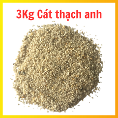 3Kg Cát Thạch Anh, Lọc Nước, Lọc Phèn, Lọc Nước Giếng Khoan, Bể Cá Cảnh, Hồ Thủy Sinh