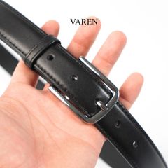 Thắt Lưng Bản Nhỏ Da Bò Thật bản dây 2.8cm Khóa Hợp Kim Phong Cách Tối Giản Unisex TL04