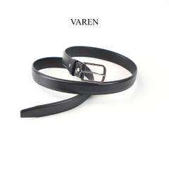 Thắt Lưng Bản Nhỏ Da Bò Thật bản dây 2.8cm Khóa Hợp Kim Phong Cách Tối Giản Unisex TL04