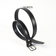 Thắt Lưng Bản Nhỏ Da Bò Thật bản dây 2.8cm Khóa Hợp Kim Phong Cách Tối Giản Unisex TL04