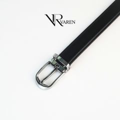 Thắt Lưng Bản Nhỏ Da Bò Nappa VAREN Haza Belt- Dây Nịt Bản 2.3cm Da Bò Cao Cấp Unisex Hz01
