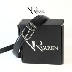Thắt Lưng Bản Nhỏ Da Bò Nappa VAREN Haza Belt- Dây Nịt Bản 2.3cm Da Bò Cao Cấp Unisex Hz01
