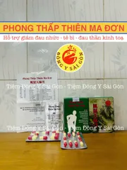 Phong Thấp Thiên Ma Đơn Hộp 30 Viên Hỗ Trợ Đau Khớp