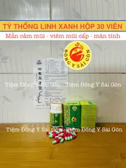 Tỷ Thống Linh Xanh Malaysia Hộp 30 Viên Hỗ Trợ Viêm Mũi