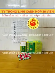 Tỷ Thống Linh Xanh Malaysia Hộp 30 Viên Hỗ Trợ Viêm Mũi