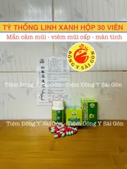 Tỷ Thống Linh Xanh Malaysia Hộp 30 Viên Hỗ Trợ Viêm Mũi