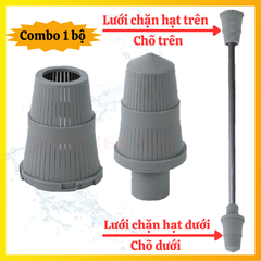 Combo 1 Bộ Lưới Chặn Hạt Trên và Dưới, Sử Dụng Cho Cột Lọc Nước 844, 1054, 1252, 1354, 1465, 1665 (Chõ Trên, Chõ Dưới)