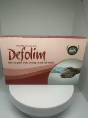 Giảm mồ hôi tay chân từ thảoo dượcc - Defolim - Hộp 30 viên