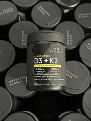Viên bổ sung Vitamin D3K2 Sports Research D3 K2 160 viên 765546