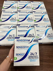 Lốc 4 kem đánh răng Sensodyne Advanced Whitening 184g x4 túp