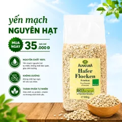 Yến Mạch Tươi Nguyên Hạt 500G Nhập Khẩu Đức - Thực Phẩm Dinh Dưỡng Chất Lượng Cao Cho Gia Đình