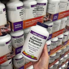 Canxi Magie & Vitamin D Webber Naturals Canada 250 viên