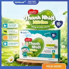 Anmikids Thanh Nhiệt Mát Gan – Hỗ Trợ Thanh Nhiệt, Mát Gan Cho Trẻ Từ 12 Tháng Tuổi Trở Lên - Hộp 20 Ống