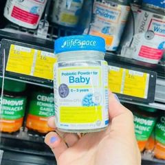 Men Vi Sinh cho Bé Từ 0 - 3 Tuổi LifeSpace Probiotic Powder for Baby 40g - Cân Bằng Hệ Vi Sinh Đường Ruột & Tăng Cường Đề Kháng - S/P Chuẩn Úc